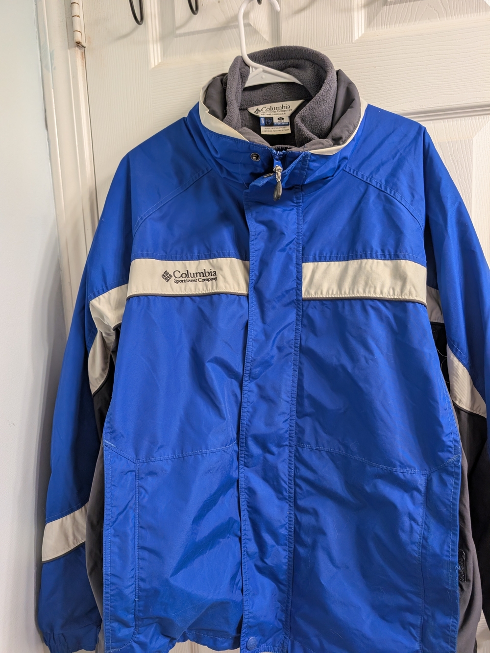 Columbia Sportswear Blizzard Bay Core Interchange Rain Wind Full Zip Jacket